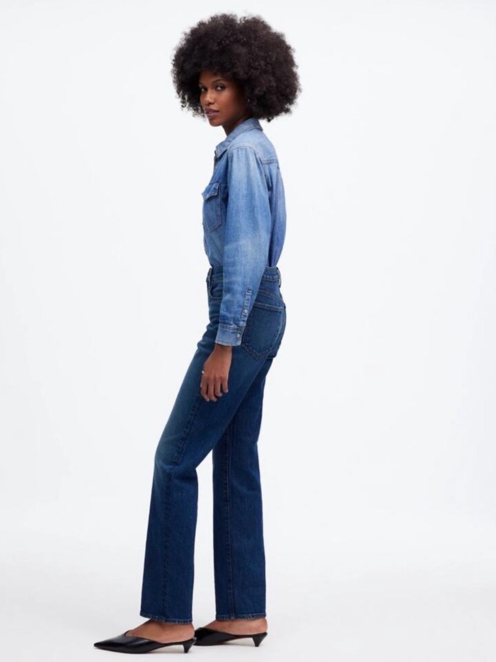 Madewell Mid-Rise 90's Straight Leg Jeans NWT